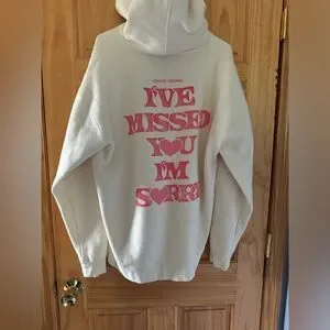 other Tops Gracie Abrams Ive Missed You Im Sorry Hoodie Poshmark